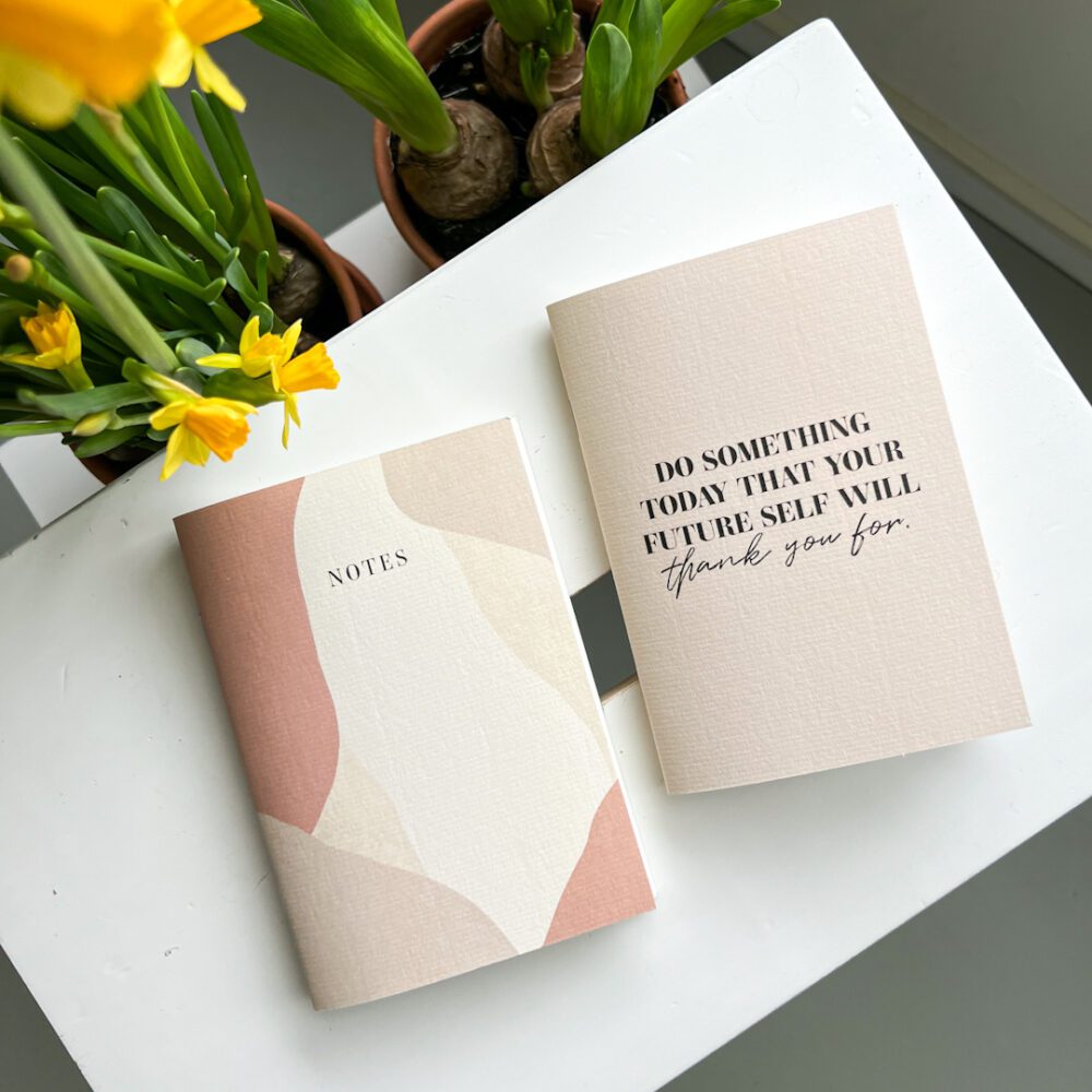 Mini schriftje quote