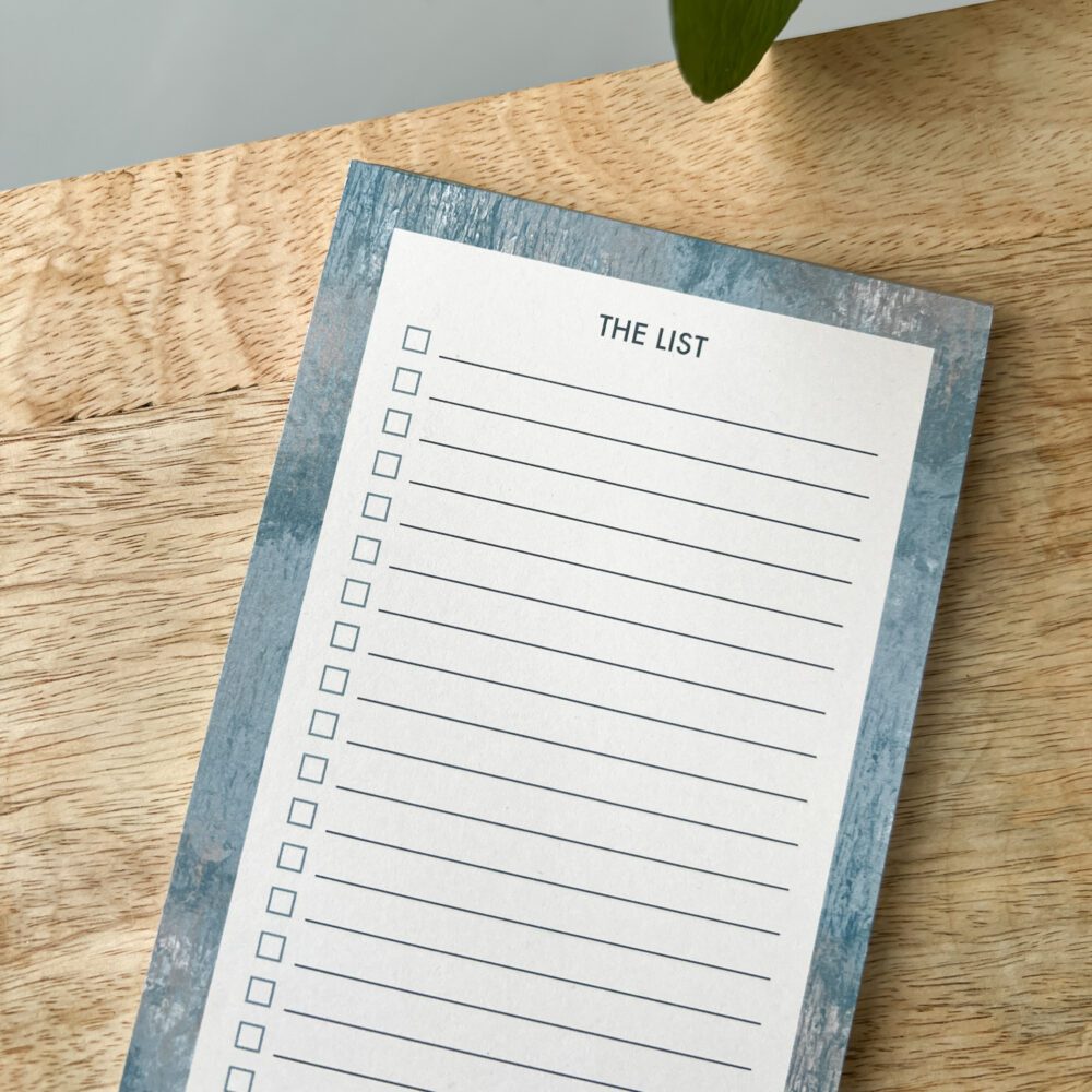 Notitieboekje The List