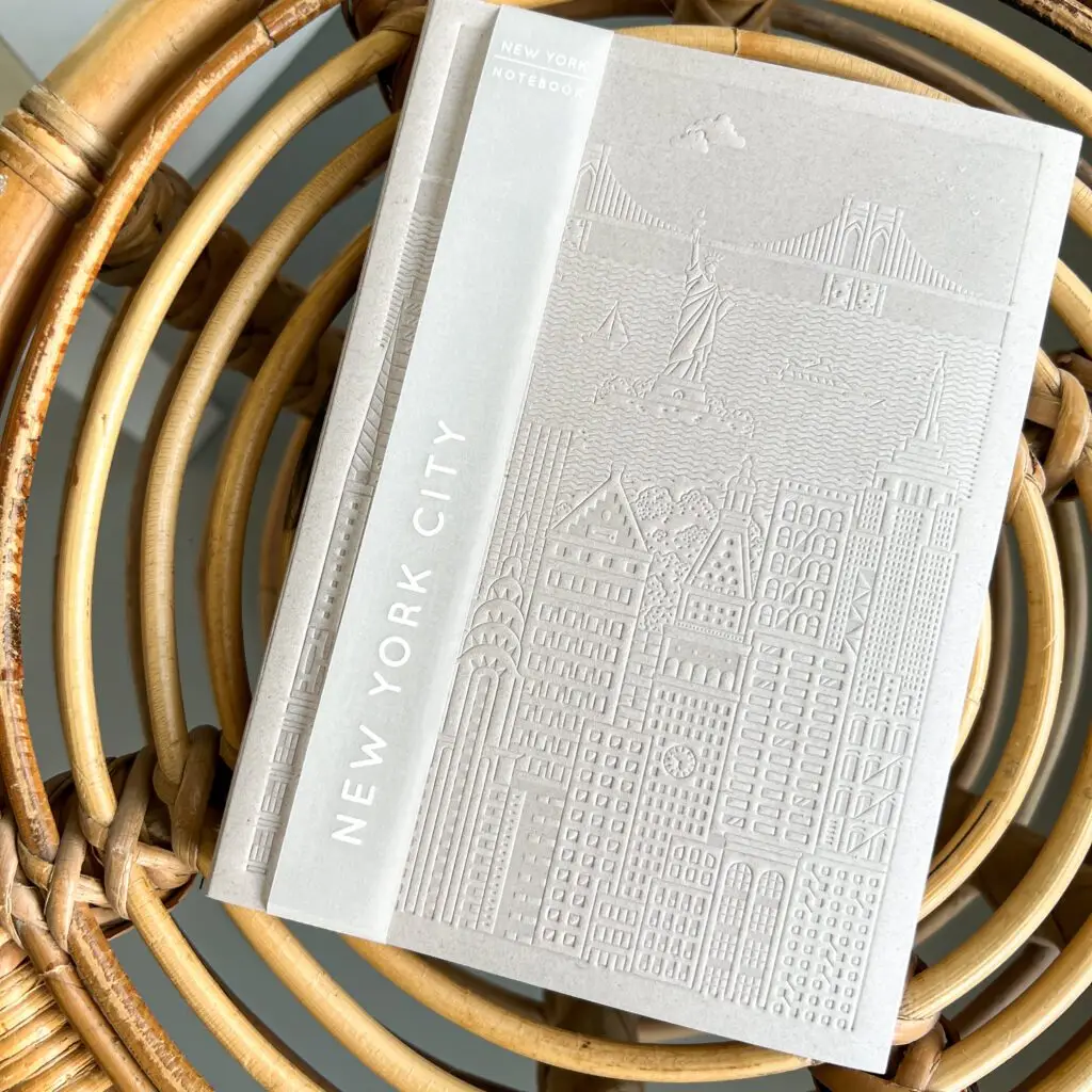 Notitieboekje New York Grijs