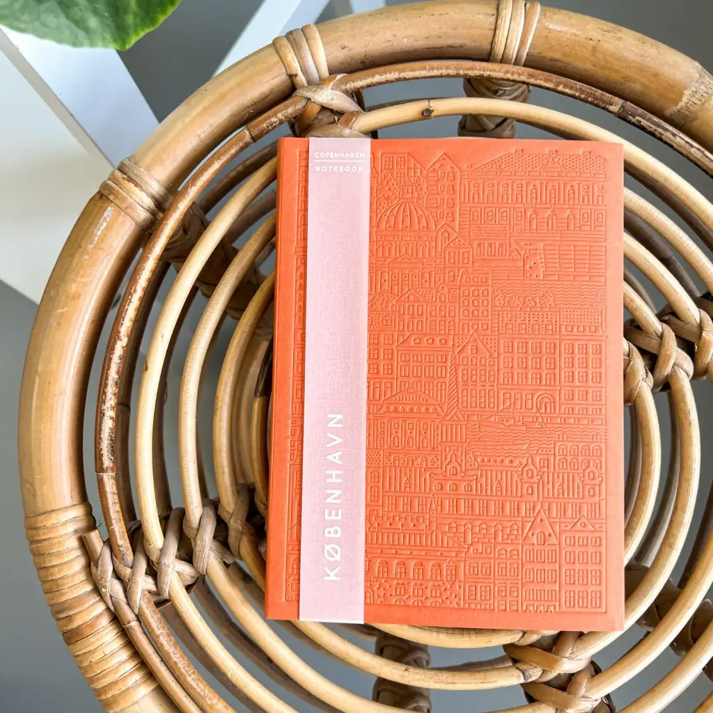 Notitieboekje Kopenhagen Rood