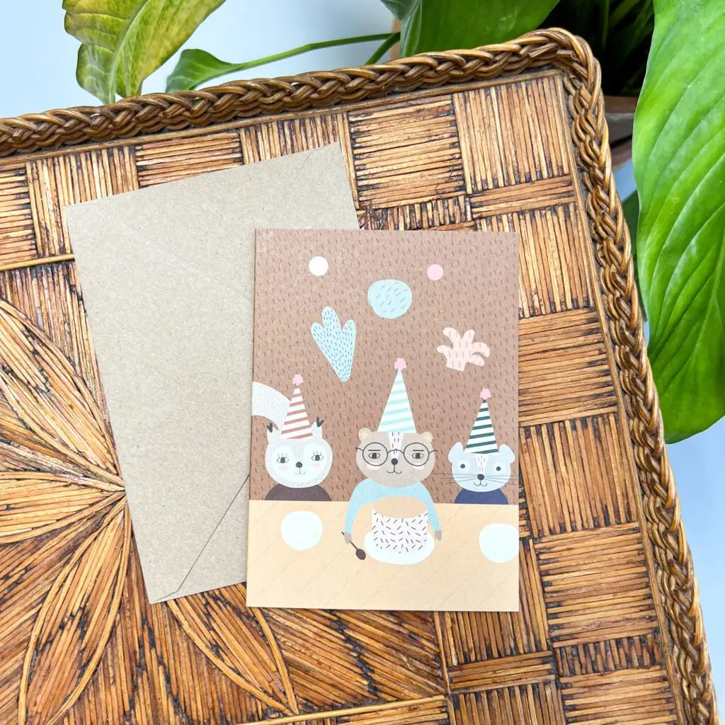 Wenskaart Verjaardagsfeestje