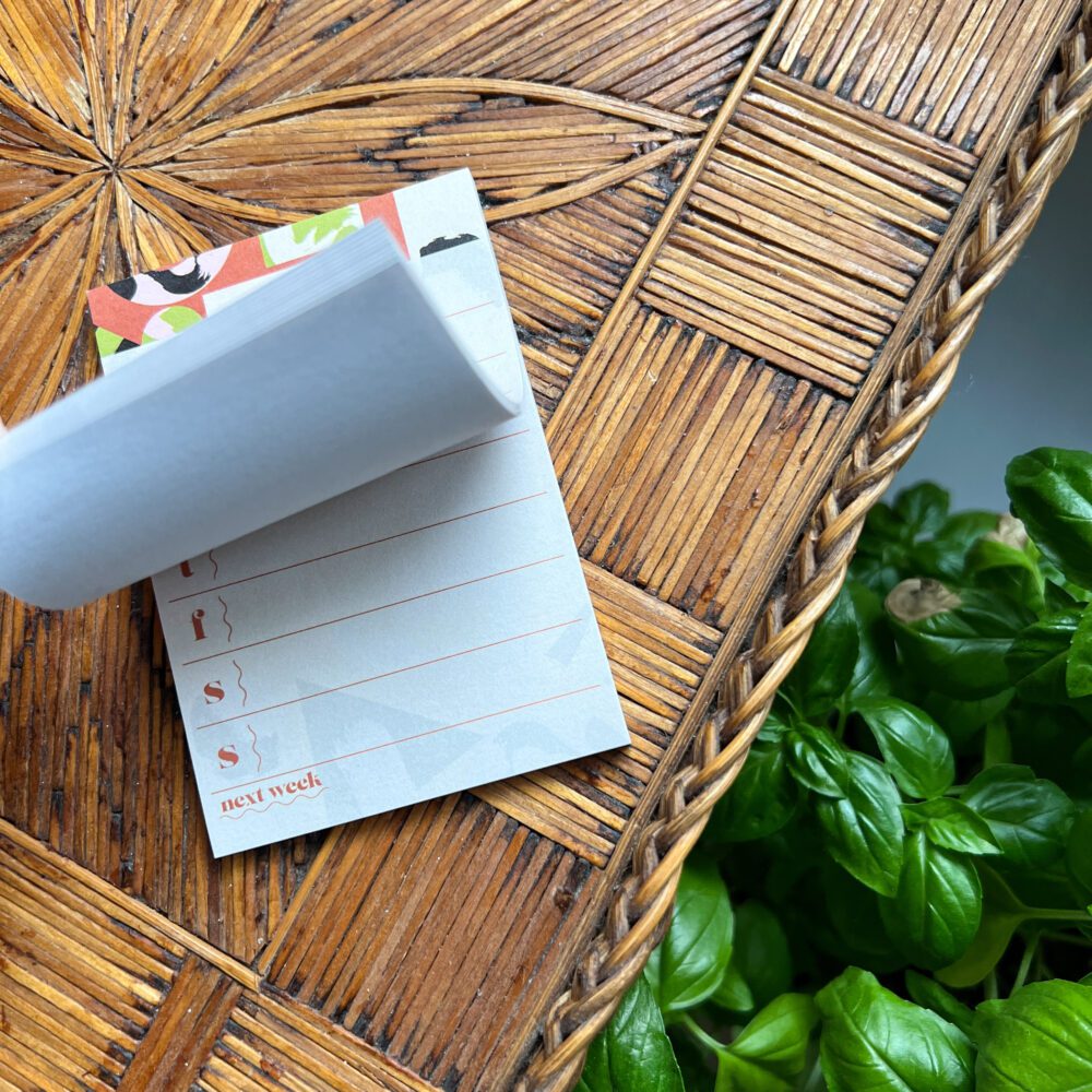 Planner Stickey Notes Bowery