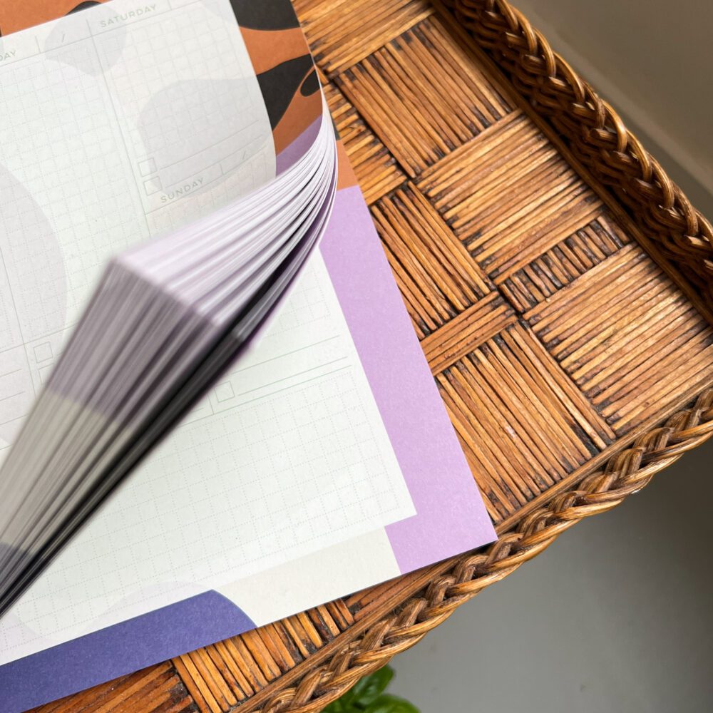 Weekplanner ongedateerd