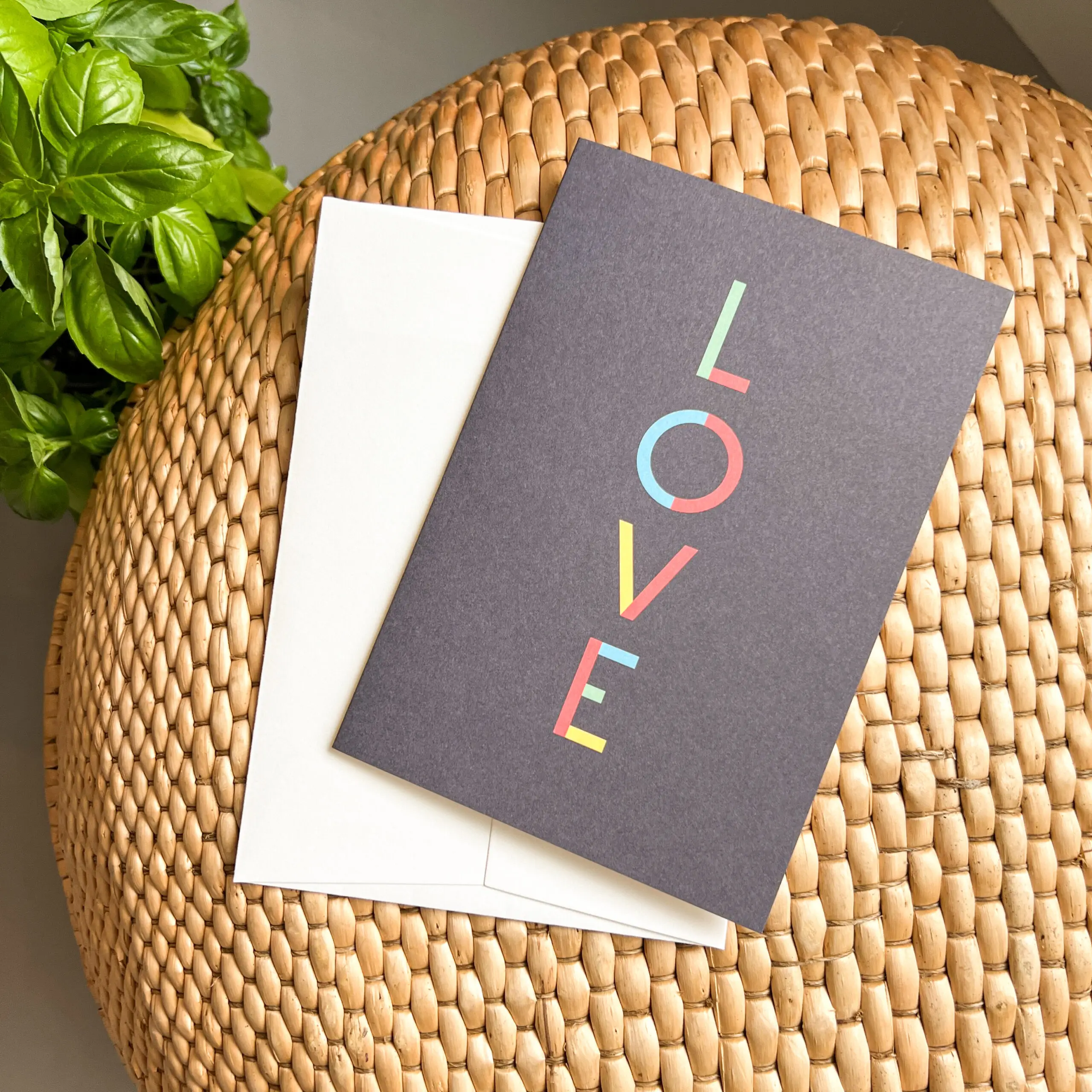 Wenskaart Lucky Letters Love 1 Wenskaart Lucky Letters Love