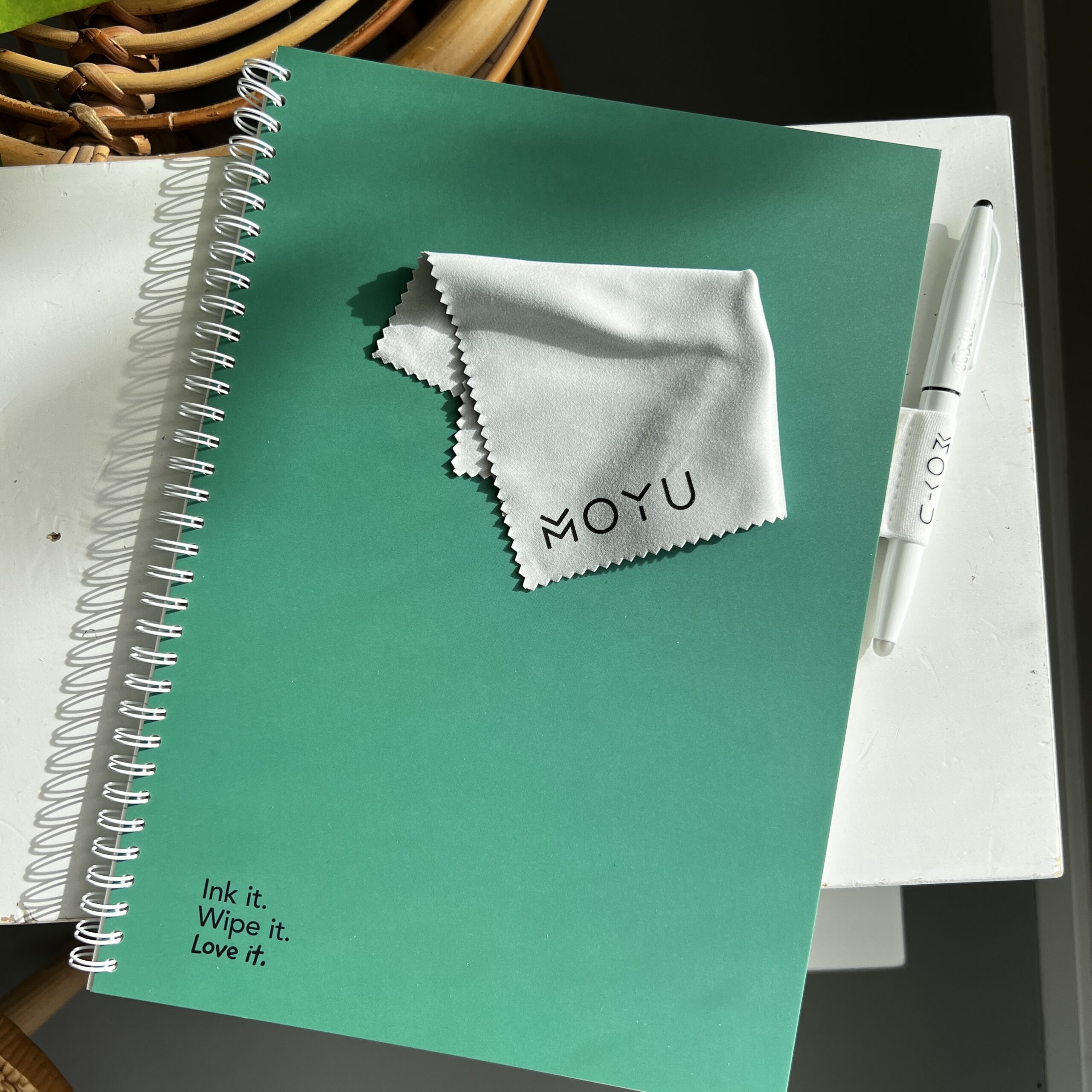 Uitwisbaar notitieboekje A4 Forrest Green 5 Milieuvriendelijk notitieboek van steenpapier in A4-formaat